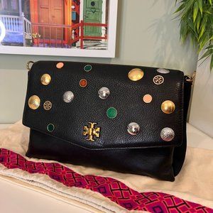 Limited Edition Tory Burch KIRA embellished leather bag